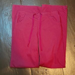 Carhartt Burgundy Scrubs Pants